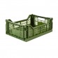 Aykasa Midi taitettava laatikko, Khaki / Army Green