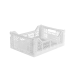 Aykasa Midi Taitettava laatikko, valkoinen/valkoinen