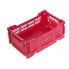 Aykasa Mini Folding Box, Tummanpunainen / Tummanvaaleanpunainen