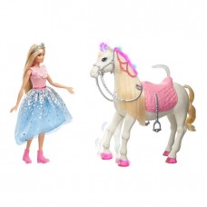 Barbie Princess Adventure -nukke ja Prance and Shimmer -hevonen