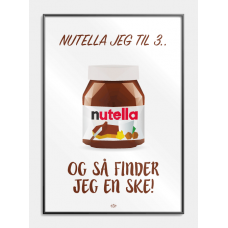 Nutella I 3 julisteelle, M (50x70, B2)