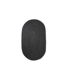 Juuttimatto, musta - soikea (koko s) Juuttimatto, musta - soikea (koko s)