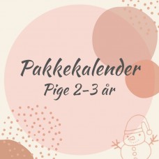 Pakettikalenteri, Tyttö 2-3v.