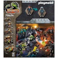 Playmobil Dinos - T-Rex: Jättiläisten taistelu