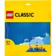 Lego-rakennuslevy - Sininen (25 x 25 cm)