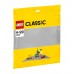 Lego-rakennuslevy - harmaa (38 x 38 cm)