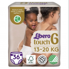 Libero Touch No. 6, avoin vaippa (max. 3 kpl per tilaus)