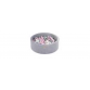 Palloallas pyöreä 90x30 cm - vaaleanharmaa, sametti (200 palloa)