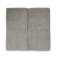 Leikkimatto neliö - harmaa, sametti (120x120x5cm)