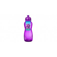 Juomapullo aaltokuviolla - Violetti (600 ml)