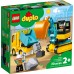 LEGO Duplo seurasi kuorma -autoa ja kaivinkoneita LEGO Duplo seurasi kuorma -autoa ja kaivinkoneita
