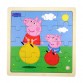 Peppa Pig - Puinen palapeli - Pomppivat pallot