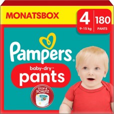 Pampers Baby Dry Pants Vaipat Koko 4 9-15 kg 108 kpl