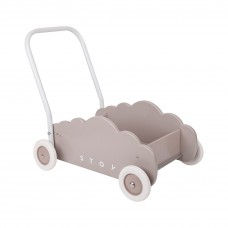 STOY 100 % FSC Cloud Opi kävelemään Stroller Taupe