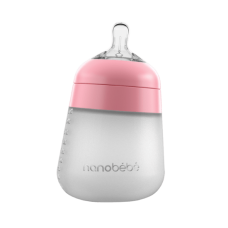 Nanobébé Flexy silikonipullo Anti-Colic Pink 270 ml