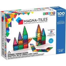 Magna-Tiles - Läpinäkyvät värit - 100 kpl