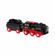 BRIO 33884 Akkukäyttöinen höyryjuna