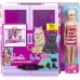 Barbie Ultimate Closet -nukke ja leikkisetti Kannettava muotilelu nukenvaatteilla ja -tarvikkeilla